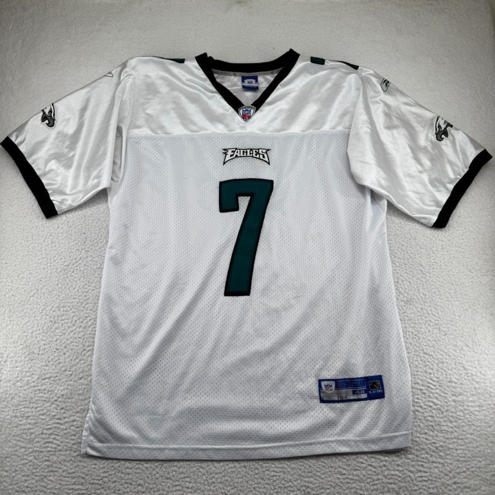 Vintage Reebok Philadelphia Eagles Jeff Garcia #7 Jersey Mens 48 White Stitched
